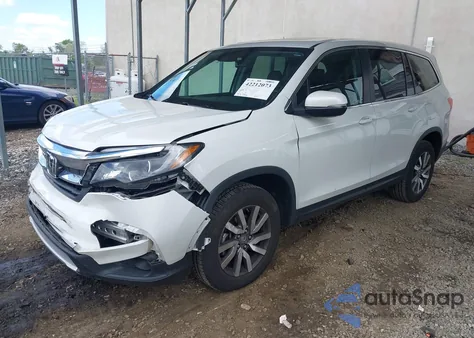 2022 Honda Pilot Awd Ex-L from USA, damaged, VIN 5FNYF6H59NB019885